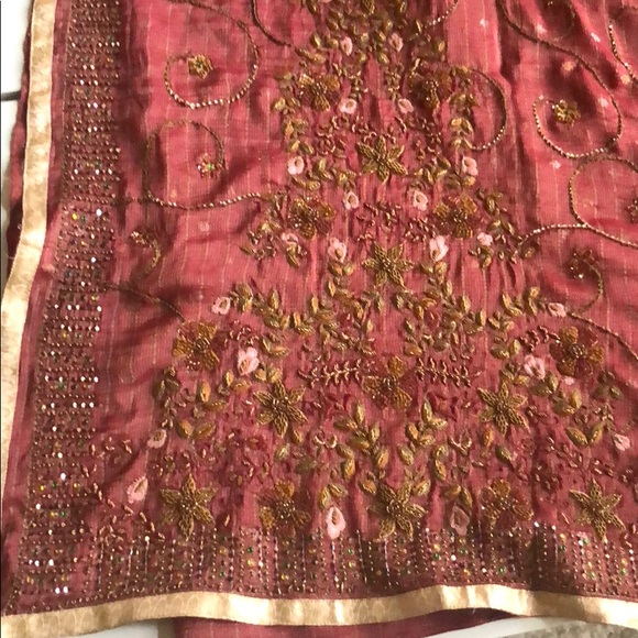 Final Sale-Indian sequined Saree - Picture 4 of 4
